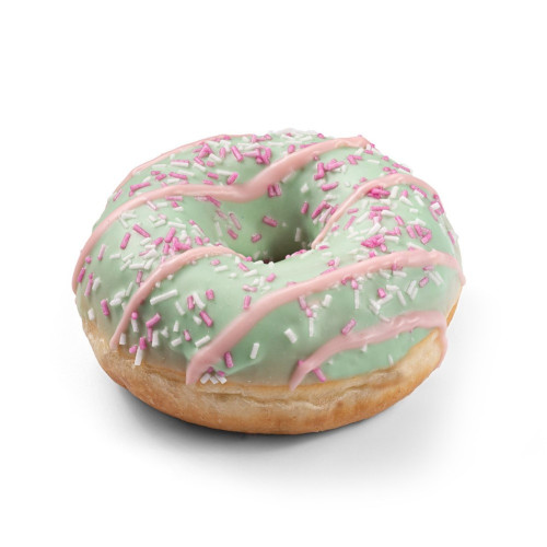 Пончик DONUT CREAMY з сирним кремом и начинкой лесных ягод
