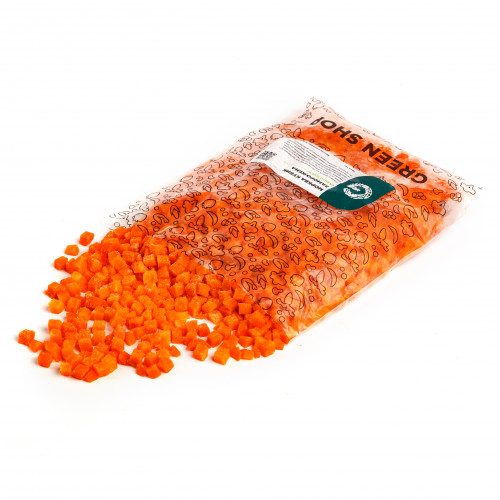 Морковь кубик замороженная